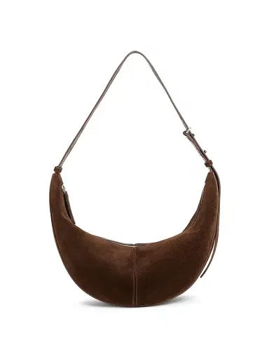 Proenza Schouler Women's Slide Suede Bag - Chocolate | Thumbnail 1