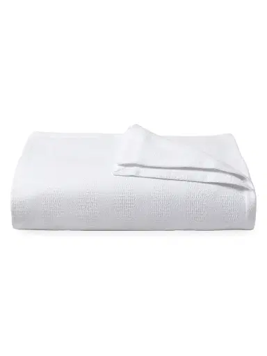 Ralph Lauren Conor Bed Blanket - Studio White Queen | Thumbnail 2