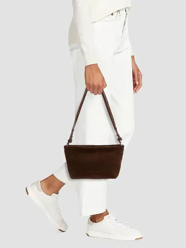 Proenza Schouler Women's Bond Suede Shoulder Bag | Thumbnail 3 Proenza Schouler Women's Bond Suede Shoulder Bag | Thumbnail 3