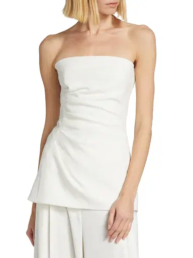 Proenza Schouler Women's Draped Strapless Top | Thumbnail 3 Proenza Schouler Women's Draped Strapless Top | Thumbnail 3