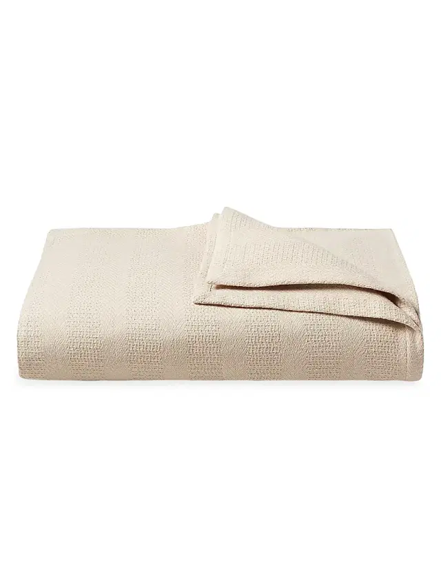 Ralph Lauren Harlow Conor Bed Blanket - Coastal Sand King
