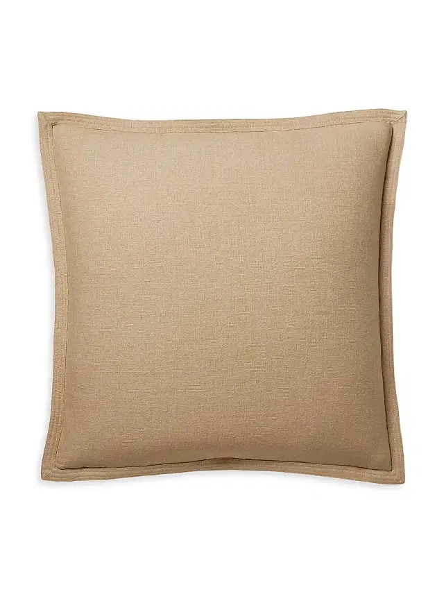 Ralph Lauren Edgefield Euro Sham - Natural