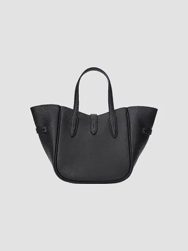 Polo Ralph Lauren Women's Polo ID Leather Crossbody Top Handle Bag - Black | Thumbnail 4
