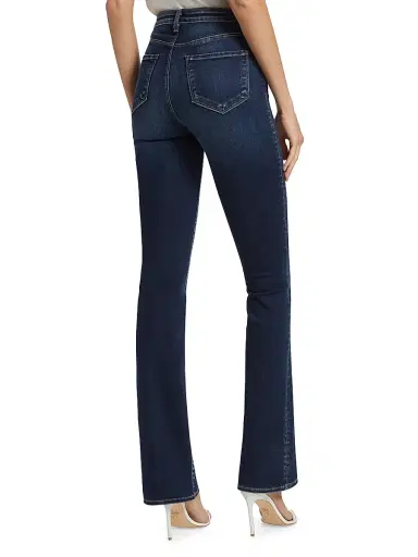 L'Agence Women's Selma High-Rise Boot-Leg Jeans - Columbia - Size 32 | Thumbnail 5