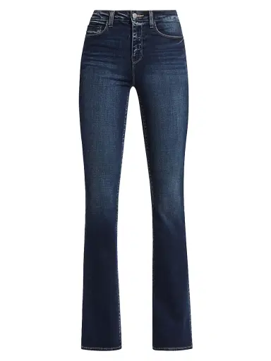 L'Agence Women's Selma High-Rise Boot-Leg Jeans - Columbia - Size 32 | Thumbnail 1