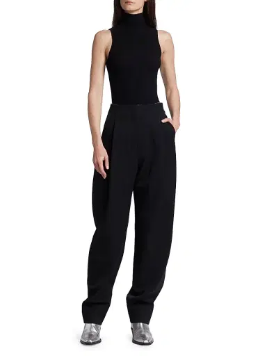 Proenza Schouler Women's Sleeveless Matte Knit Top - Black - Size Large | Thumbnail 2 Proenza Schouler Women's Sleeveless Matte Knit Top - Black - Size Large | Thumbnail 2