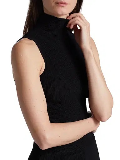Proenza Schouler Women's Sleeveless Matte Knit Top - Black - Size Large | Thumbnail 6 Proenza Schouler Women's Sleeveless Matte Knit Top - Black - Size Large | Thumbnail 6