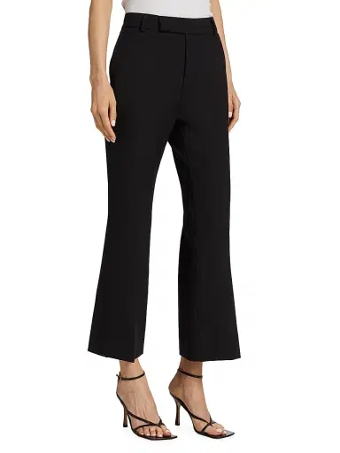 Proenza Schouler Women's Marlene Wool Flare Pants | Thumbnail 4 Proenza Schouler Women's Marlene Wool Flare Pants | Thumbnail 4