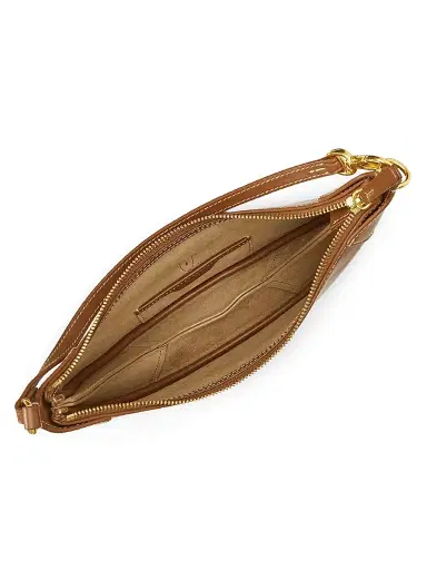Polo Ralph Lauren Women's Mini Polo ID Leather Shoulder Bag | Thumbnail 2