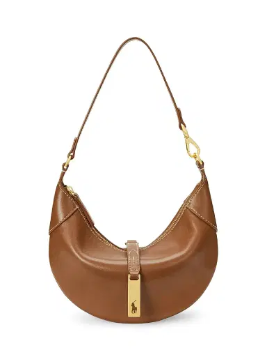 Polo Ralph Lauren Women's Mini Polo ID Leather Shoulder Bag | Thumbnail 1