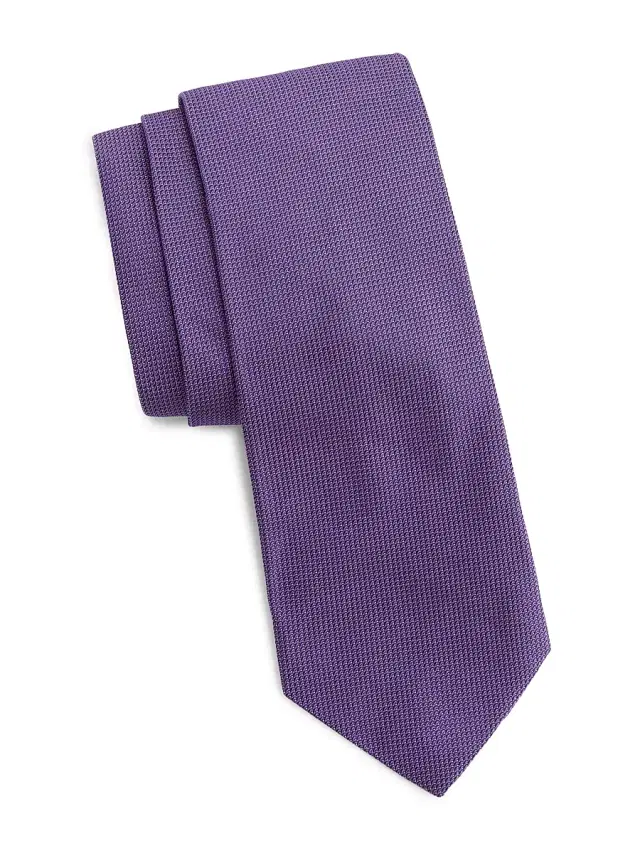 Men's Bond Silk Tie - Purple