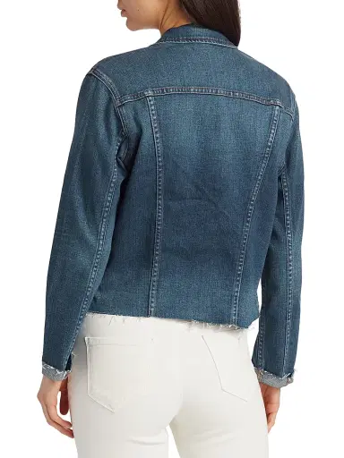 L'Agence Women's Janelle Denim Jacket | Thumbnail 5