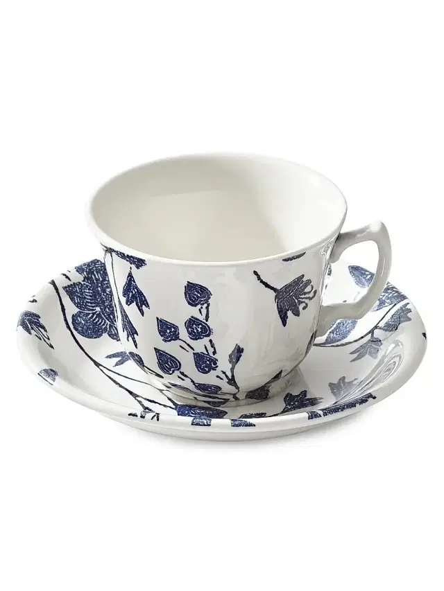 Burleigh Garden Vine Teacup & Saucer