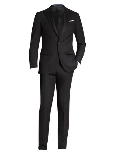 Polo Ralph Lauren Men's Polo Peaked-Lapel Tuxedo | Thumbnail 1 Polo Ralph Lauren Men's Polo Peaked-Lapel Tuxedo | Thumbnail 1