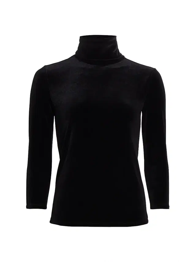 L'AGENCE Women's Aja Knit Turtleneck Sweater - Black