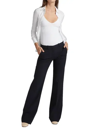 Theory Women's Jade Tubular Tank - White | Thumbnail 2 Theory Women's Jade Tubular Tank - White | Thumbnail 2