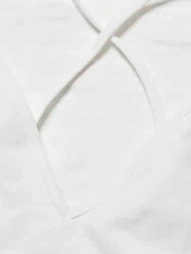 Theory Women's Jade Tubular Tank - White | Thumbnail 7 Theory Women's Jade Tubular Tank - White | Thumbnail 7