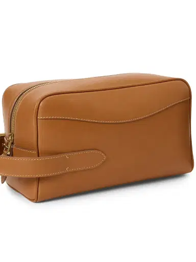 Ralph Lauren Purple Label Bedford Leather Toiletry Bag | Thumbnail 3 Ralph Lauren Purple Label Bedford Leather Toiletry Bag | Thumbnail 3
