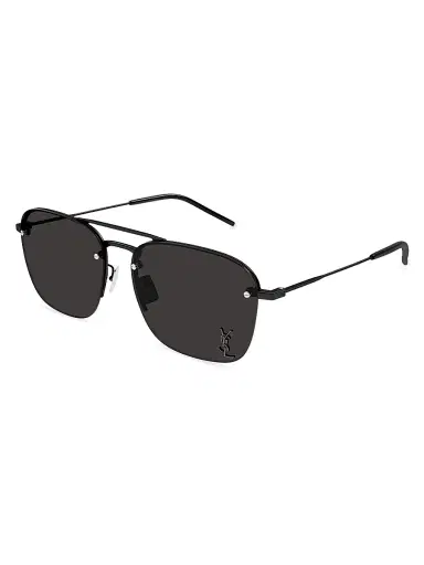 Saint Laurent Women's Monogram Pin Metal 59MM Navigator Sunglasses | Thumbnail 2 Saint Laurent Women's Monogram Pin Metal 59MM Navigator Sunglasses | Thumbnail 2
