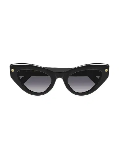 Alexander McQueen Women's 52MM Spike Studs Cat-Eye Sunglasses | Thumbnail 1 Alexander McQueen Women's 52MM Spike Studs Cat-Eye Sunglasses | Thumbnail 1