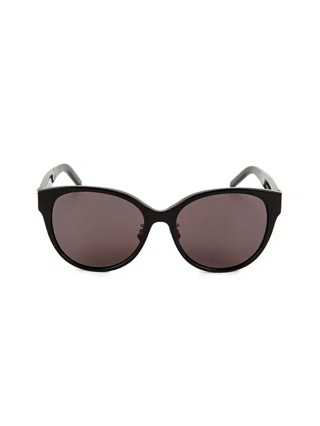 Saint Laurent Women's 57MM Cat-Eye Sunglasses - Black