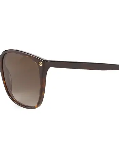 Gucci Women's 57MM Square Sunglasses - Avana | Thumbnail 3 Gucci Women's 57MM Square Sunglasses - Avana | Thumbnail 3