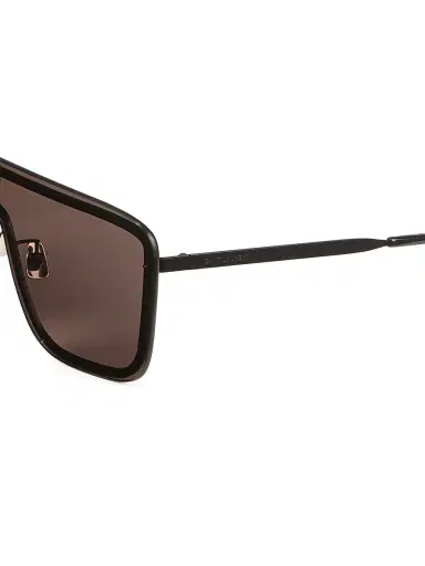 Saint Laurent Women's 99MM Mask Sunglasses - Black | Thumbnail 3