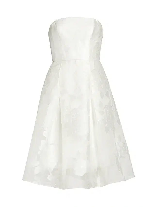Amsale Women's Rose Fil Coupe Fit-&-Flare Dress -