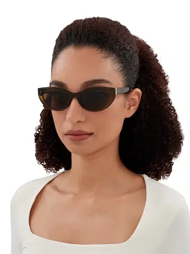 Saint Laurent Women's Monogram Hinge Acetate 54MM Cat-Eye Sunglasses | Thumbnail 2 Saint Laurent Women's Monogram Hinge Acetate 54MM Cat-Eye Sunglasses | Thumbnail 2