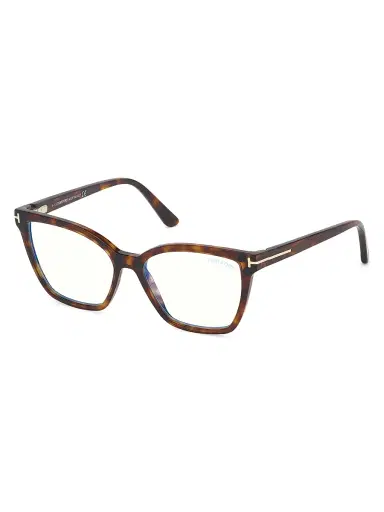 Tom Ford Women's 53MM Square Blue Filter Eyeglasses | Thumbnail 2