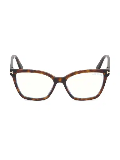 Tom Ford Women's 53MM Square Blue Filter Eyeglasses | Thumbnail 1