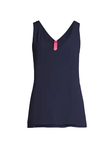 Lilly Pulitzer Women's Florin V-Neck Tank Top | Thumbnail 1 Lilly Pulitzer Women's Florin V-Neck Tank Top | Thumbnail 1