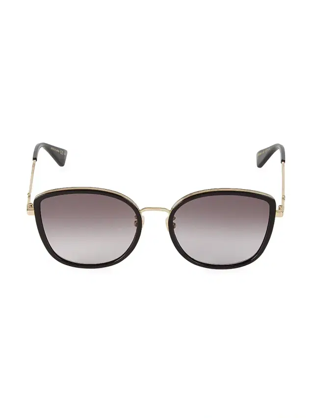 Gucci Women's 56MM Cat-Eye Sunglasses - Black