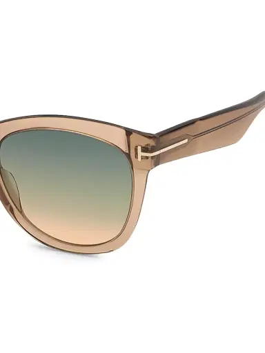 Tom Ford Women's Wallace 54MM Cat-Eye Sunglasses - Champagne Green | Thumbnail 3 Tom Ford Women's Wallace 54MM Cat-Eye Sunglasses - Champagne Green | Thumbnail 3
