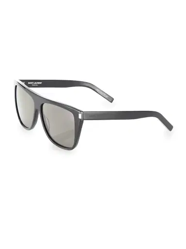 Saint Laurent Women's 59MM Flat Top Sunglasses | Thumbnail 2