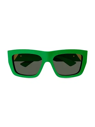 Bottega Veneta Women's New Triangle 57MM Square Sunglasses | Thumbnail 1 Bottega Veneta Women's New Triangle 57MM Square Sunglasses | Thumbnail 1