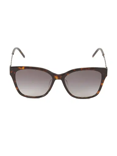 Saint Laurent Women's 56MM Square Sunglasses - Avana | Thumbnail 2 Saint Laurent Women's 56MM Square Sunglasses - Avana | Thumbnail 2