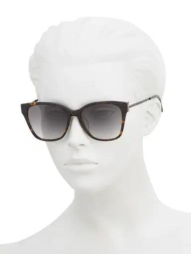 Saint Laurent Women's 56MM Square Sunglasses - Avana | Thumbnail 4 Saint Laurent Women's 56MM Square Sunglasses - Avana | Thumbnail 4