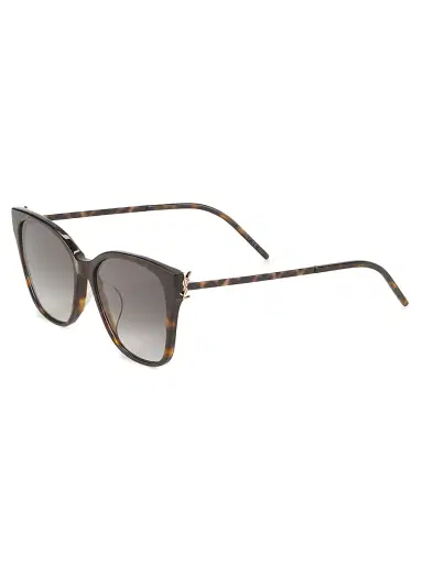 Saint Laurent Women's 56MM Square Sunglasses - Avana | Thumbnail 1 Saint Laurent Women's 56MM Square Sunglasses - Avana | Thumbnail 1