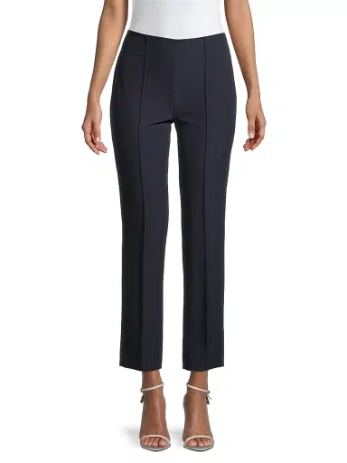 Kobi Halperin Women's Briley Twill Cropped Pants - Navy | Thumbnail 3 Kobi Halperin Women's Briley Twill Cropped Pants - Navy | Thumbnail 3