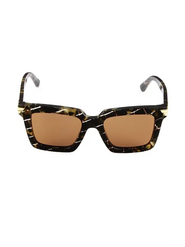 Women's 53MM Square Sunglasses - Avana