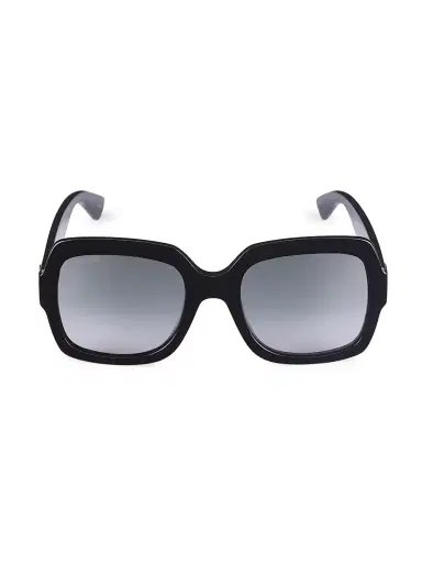 Gucci Women's 54MM Square Sunglasses - Black | Thumbnail 1