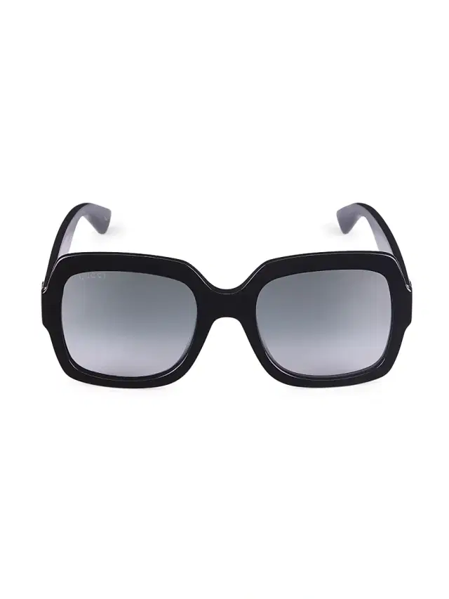Gucci Women's 54MM Square Sunglasses - Black