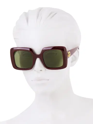 Gucci Women's 52MM Rectangular Squared Sunglasses | Thumbnail 3 Gucci Women's 52MM Rectangular Squared Sunglasses | Thumbnail 3