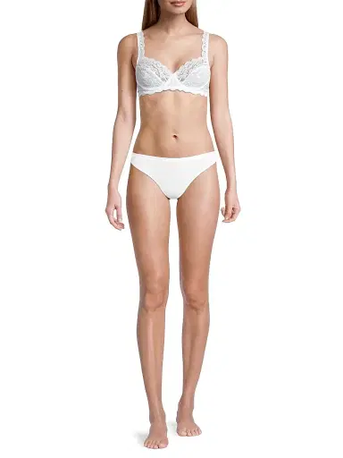 Hanro Women's Luxury Moments Underwire Bra - Black - Size 34A | Thumbnail 2 Hanro Women's Luxury Moments Underwire Bra - Black - Size 34A | Thumbnail 2