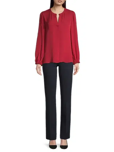 Kobi Halperin Women's Rylie Knit Pants - Navy - Size 16 | Thumbnail 2 Kobi Halperin Women's Rylie Knit Pants - Navy - Size 16 | Thumbnail 2