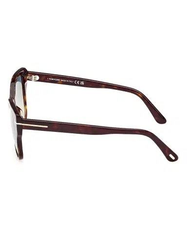 TOM FORD Women's Elsa 55MM Butterfly Sunglasses - Dark Havana Aqua Gradient | Thumbnail 4 TOM FORD Women's Elsa 55MM Butterfly Sunglasses - Dark Havana Aqua Gradient | Thumbnail 4