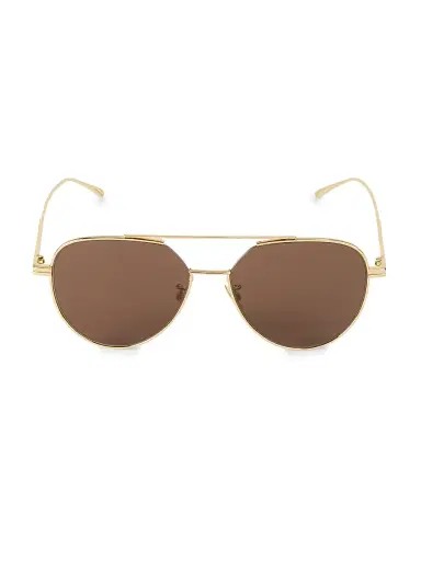 Bottega Veneta Women's 57MM Browline Aviator Sunglasses | Thumbnail 1