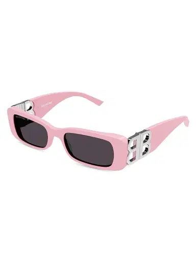 Balenciaga Women's Dynasty 51MM Rectangular Sunglasses - Pink | Thumbnail 2 Balenciaga Women's Dynasty 51MM Rectangular Sunglasses - Pink | Thumbnail 2