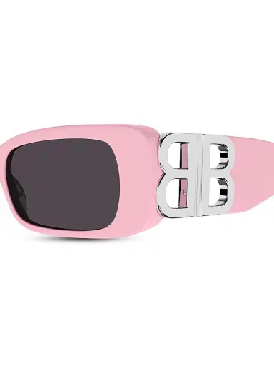 Balenciaga Women's Dynasty 51MM Rectangular Sunglasses - Pink | Thumbnail 3 Balenciaga Women's Dynasty 51MM Rectangular Sunglasses - Pink | Thumbnail 3